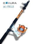 OAKURA Fishing Rod A1-Tele with OAKURA A4000/A5000 REEL