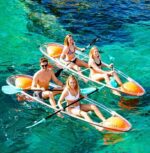 Transparent-Kayak-Tandem-with-stabilizer