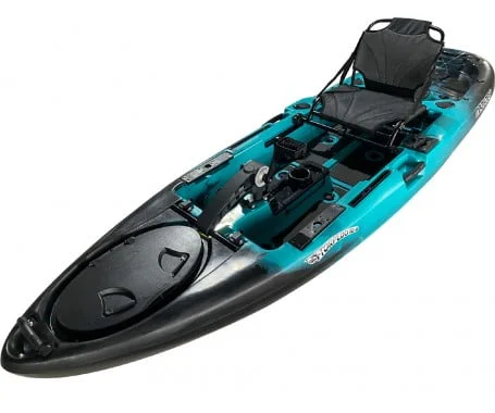 SINGLE-PEDAL-CRAFT-KAYAK-with-heavy-duty-Adjustable-Aluminum-frame-chair-and-aluminum-gear-box