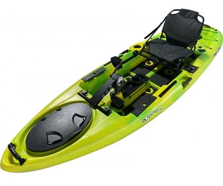 SINGLE-PEDAL-CRAFT-KAYAK-with-heavy-duty-Adjustable-Aluminum-frame-chair-and-aluminum-gear-box