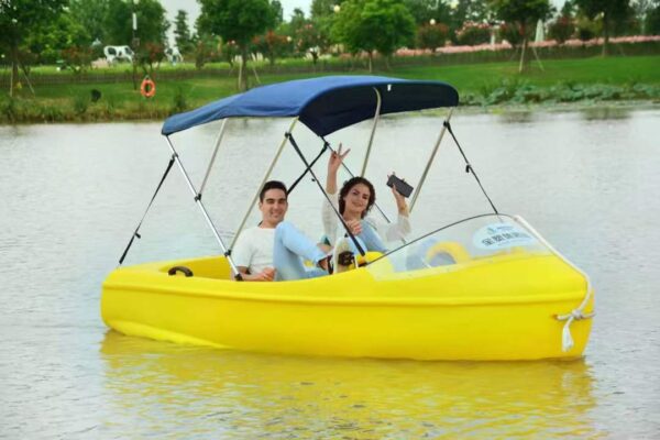 SS-420 Pedal Boat with Electric Motor System 01