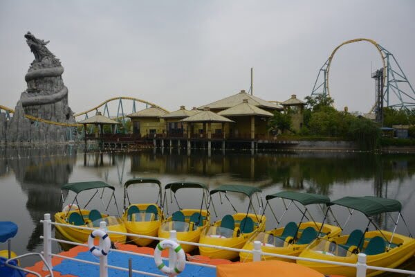 SS 420 Pedal Boat with Electric Motor System 04 scaled