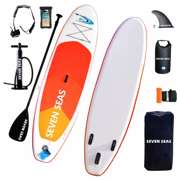 Seven Seas 2024 Red Sunshine Stand Up Paddle Board 10ft-11.6ft-12.6ft-14ft